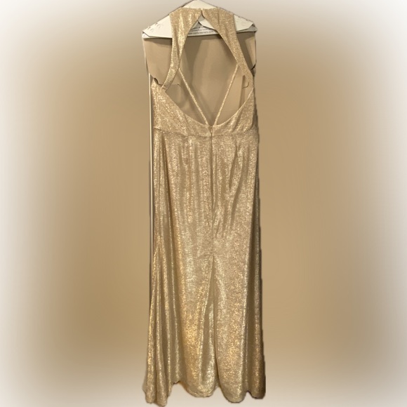 Bridesmaids dress. Rose gold. Size 12 - Picture 2 of 3